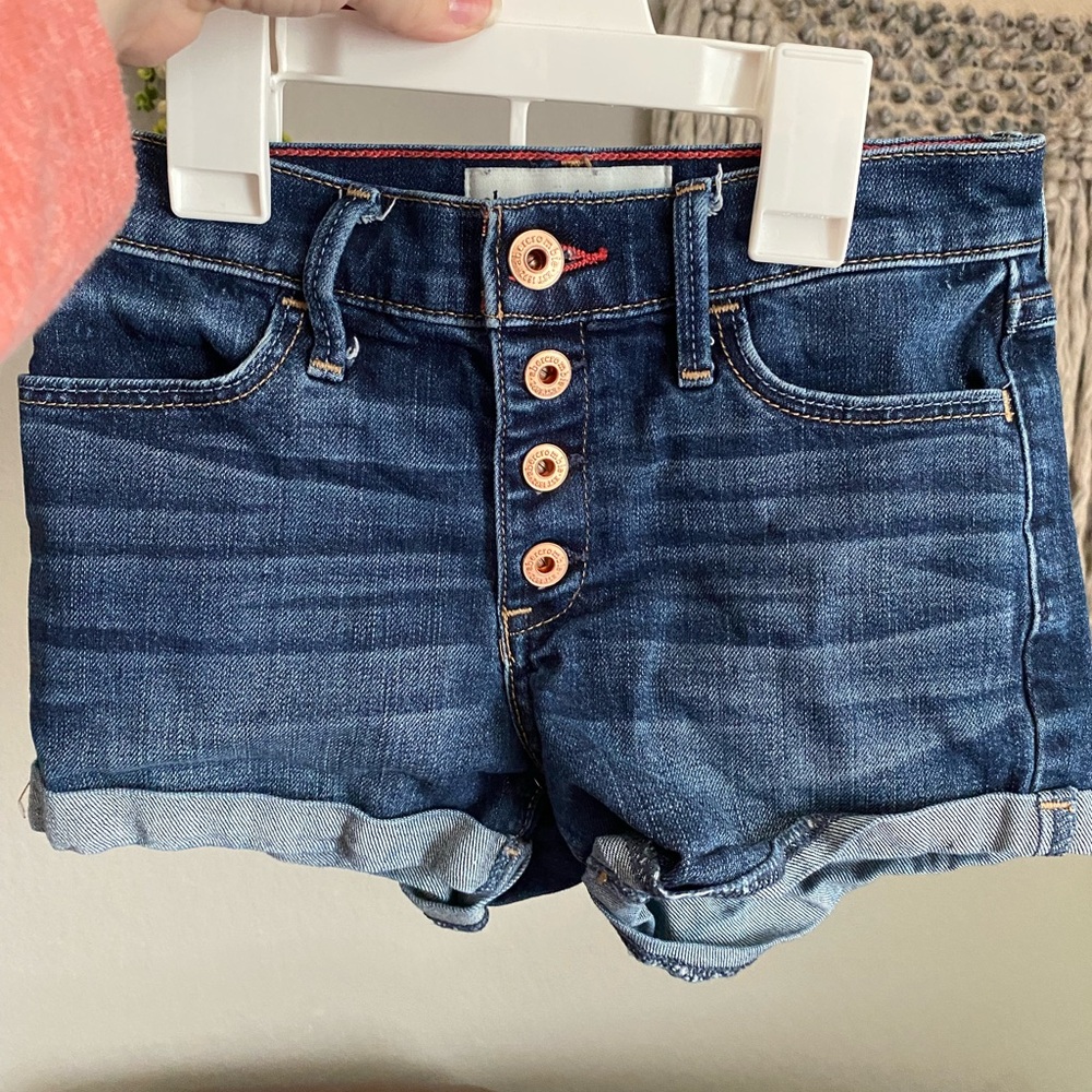 Abercrombie kids jean shorts